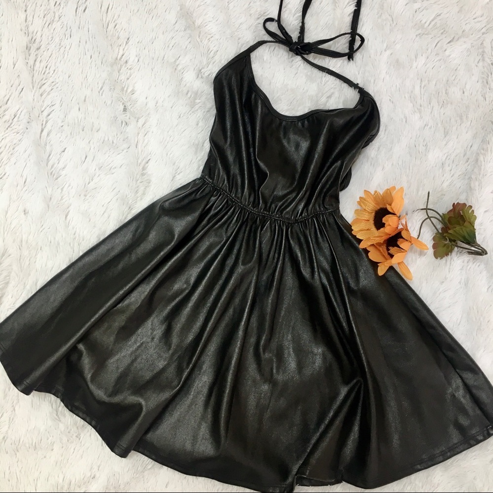 Traded!🌈 American Apparel Pleather Dress - Picture 4 of 7